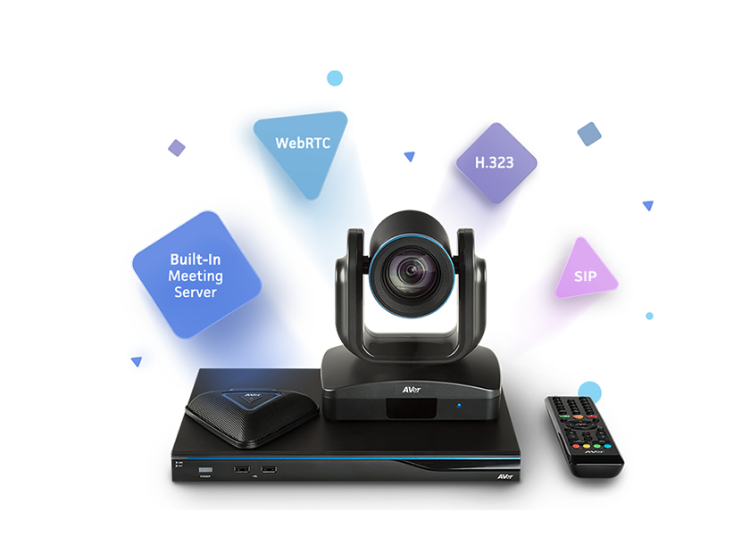 AVER MEDIA EVC170 Full HD Endpoint with a Built-In Meeting Server