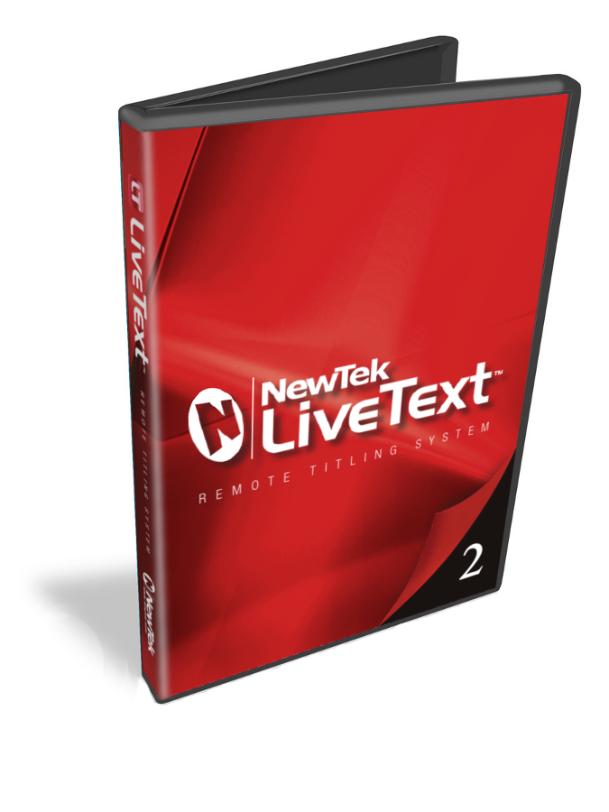 Vizrt : LiveText 3 w/ DataLink 3 Technology (NewTek)