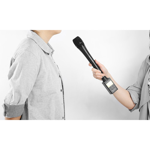 Saramonic SR-HM7 Dynamic Cardioid XLR Handheld Microphone for Interviews, Broadcasting, ENG, and Voice Production