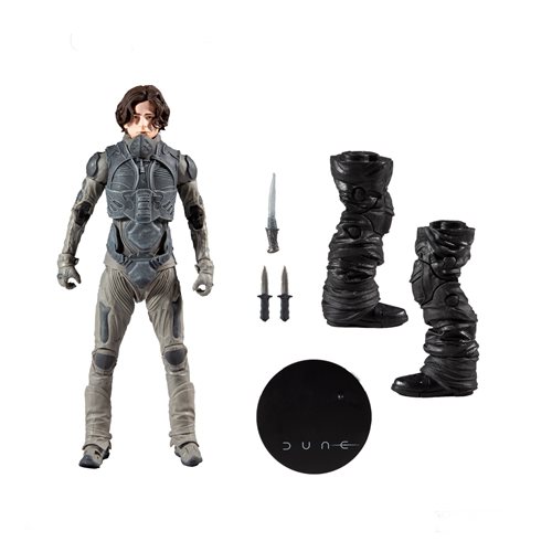 [2020.11] McFarlane Dune 2020 movie Series 1 Complete Set (4 of 7-Inch Action figures+1Baf)