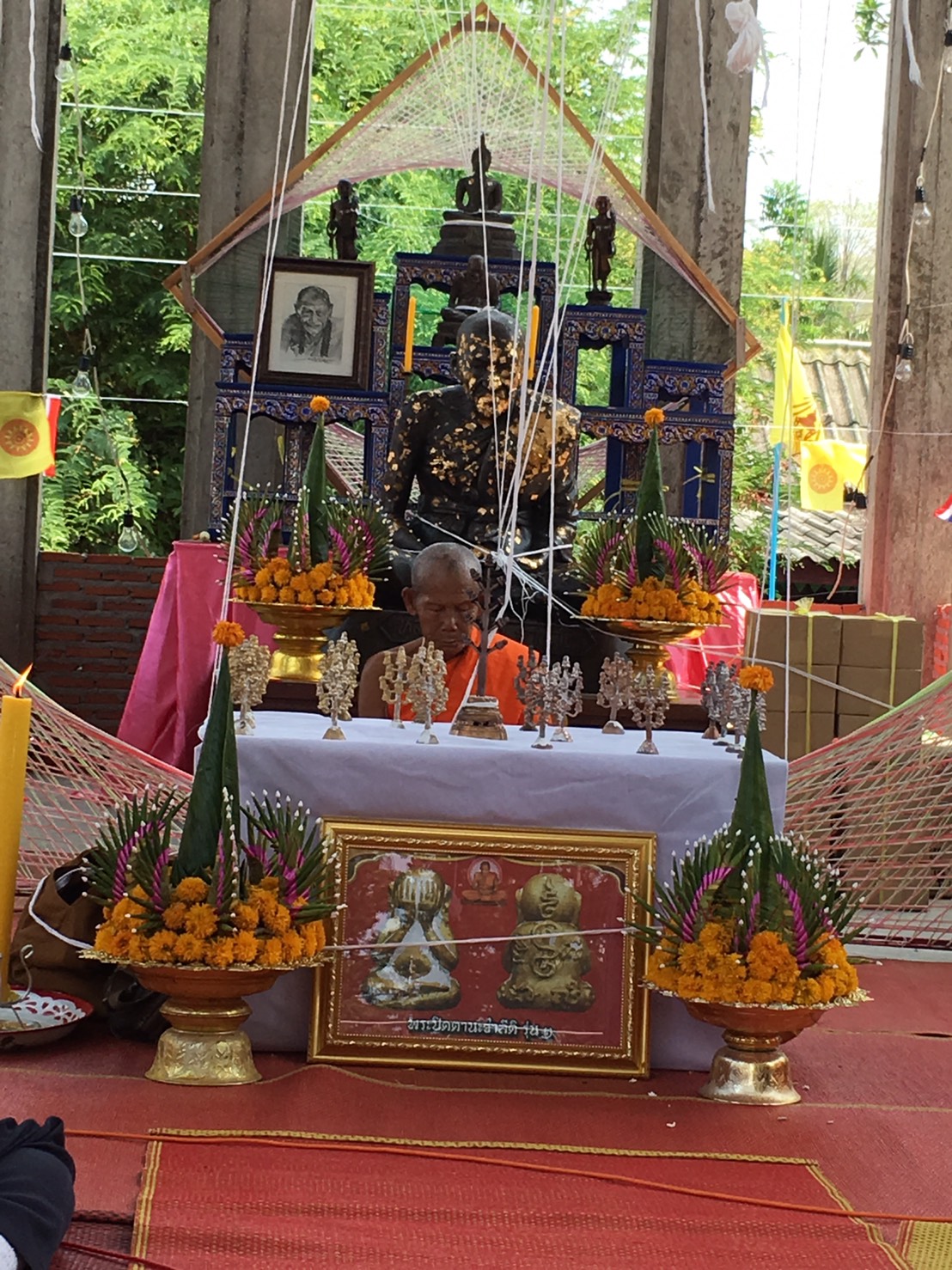 พระปิตานะชาลีติ รุ่น ๒ เนื้อสำฤทธิ์ หลวงปู่กาหลง อสโภ วัดน้ำพุสามัคคี