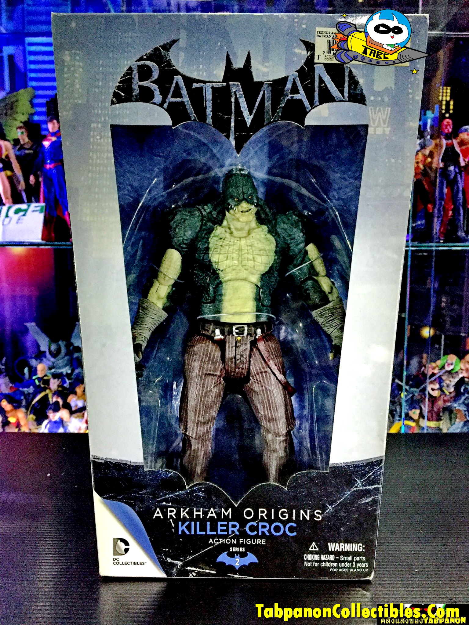 [2014.02] DC Collectibles Batman Arkham Origins Series 2 Killer Croc Action Figure