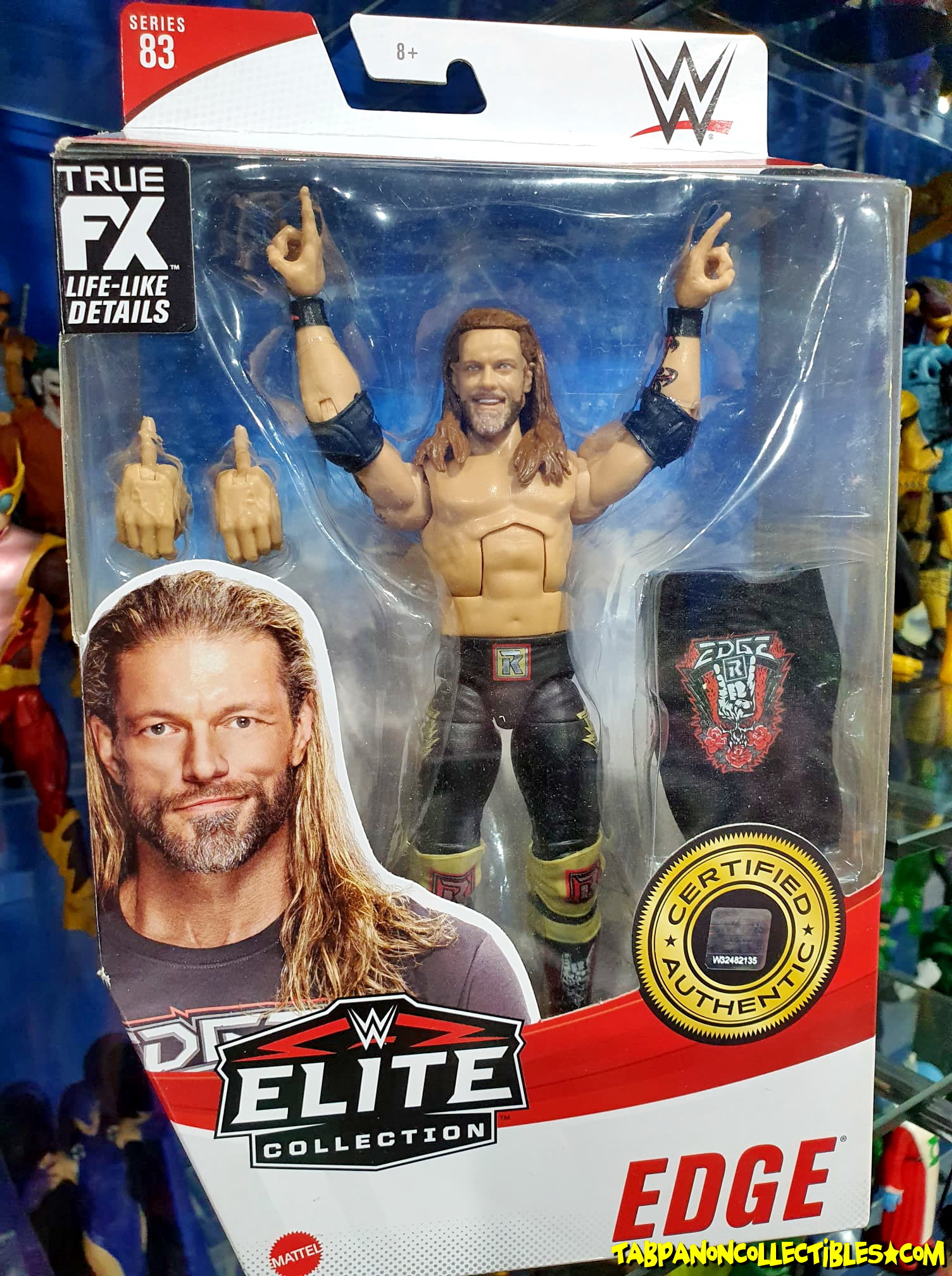 [2021.04] WWE Elite 83 Edge (Black) 7-Inch Action Figure