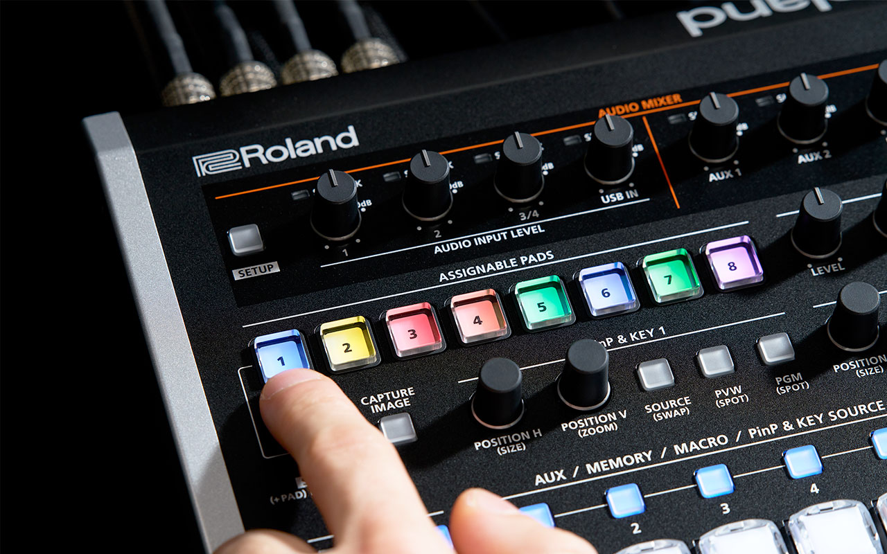 Roland V-80HD Direct Streaming Video Switcher