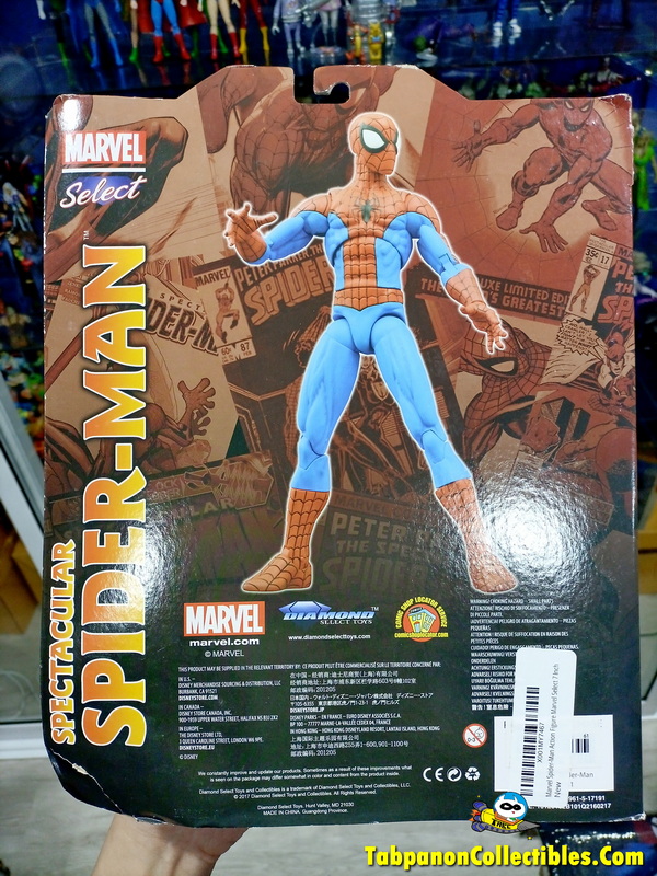 [2017.07] DST Marvel Select Spectacular Spider-Man 7-Inch Figure (ข้างกล่องอ้า ดูรูปประกอบ)
