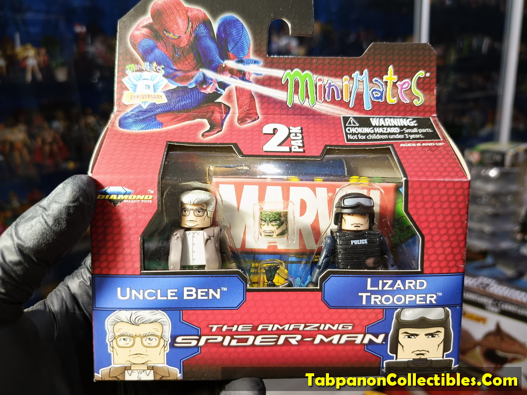 Minimates Marvel Wave 46 The Amazing Spider-Man Uncle Ben and Lizard Trooper 2-Pack
