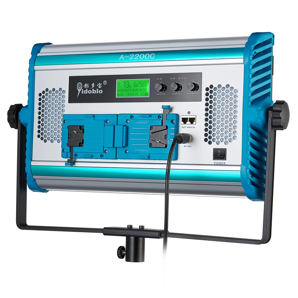 Yidoblo A-2200C สตูดิโอถ่ายภาพ 140W RGB ไฟ LED 2800-9990K