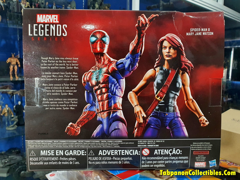 [2017.07] Hasbro Marvel Legends Spider-Man & Mary Jane 6.5-Inch Figure 2-Pack TRU EXCLUSIVE