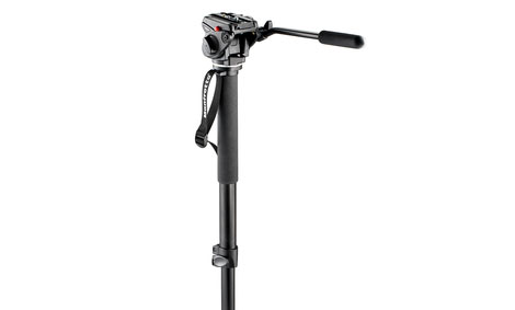ขาตั้งกล้องวีดีโอ Manfrotto 561B Fluid Video Monopod with Fluid Head