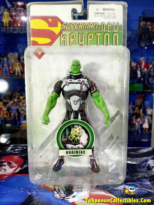 [2010.12] DC Direct Superman: New Kypton Series 1 Brainiac Action Figure