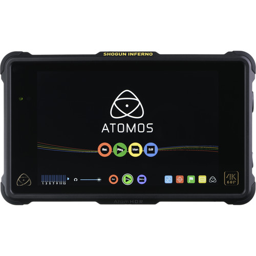 Atomos Shogun Inferno 7" 4K HDMI/Quad 3G-SDI/12G-SDI Recording Monitor with Accessory Kit