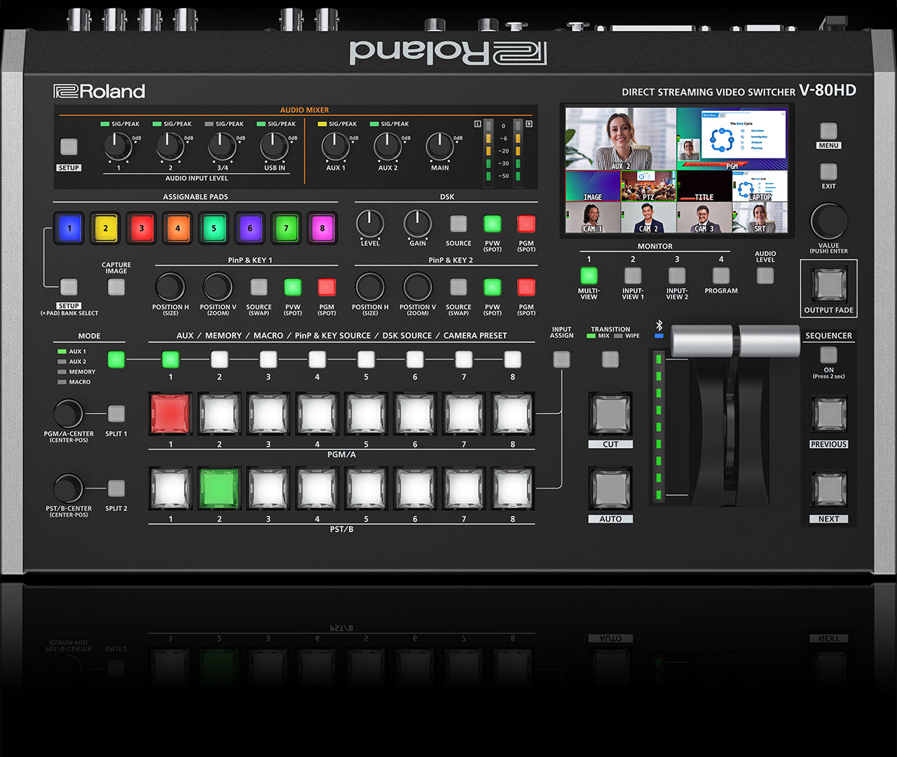 Roland V-80HD Direct Streaming Video Switcher