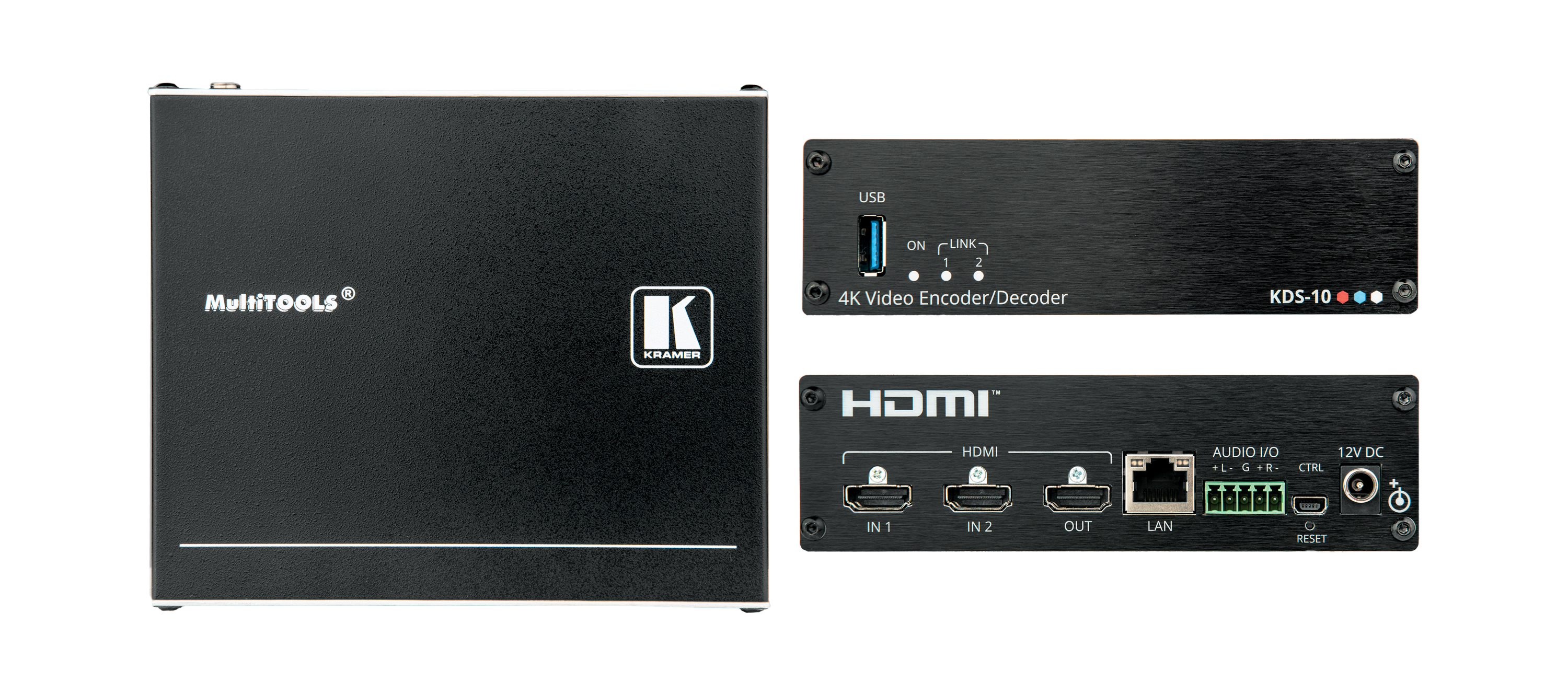 kramerav : KDS-10 4K60 4:4:4 Dual Stream Transceiver