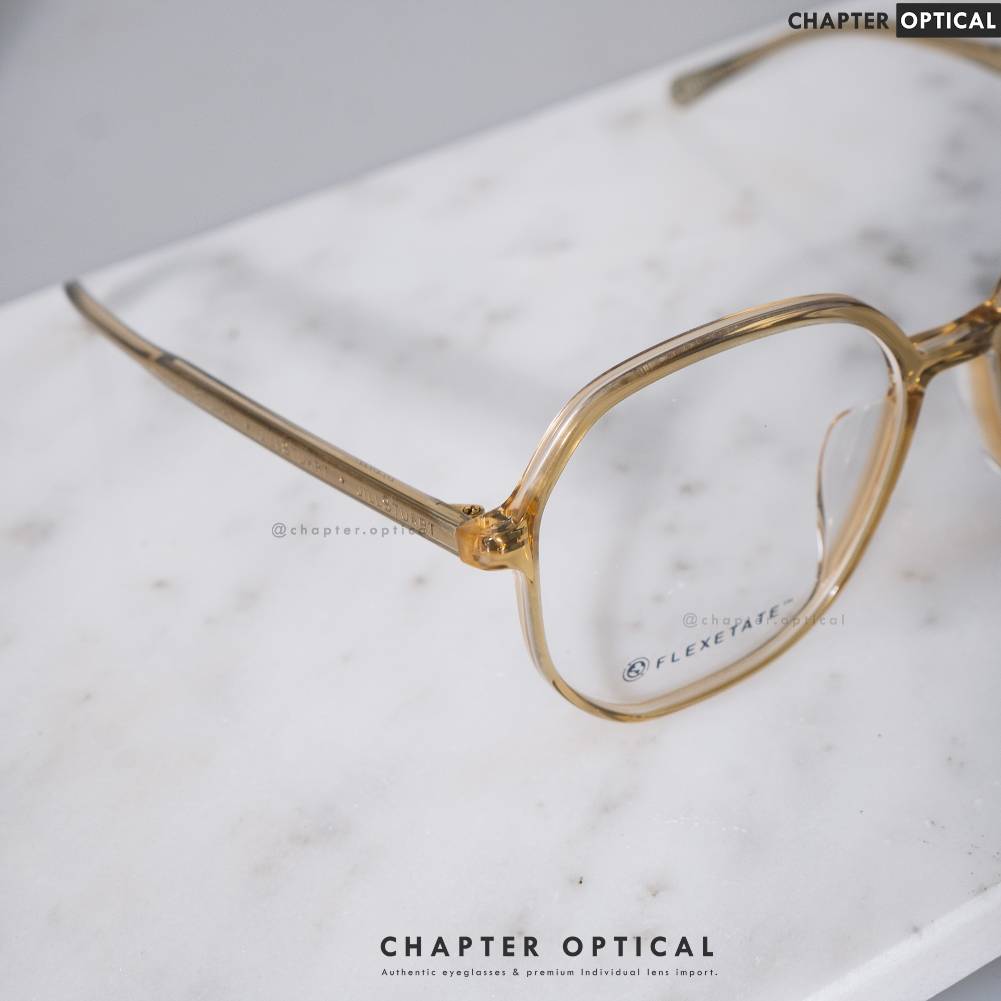 กรอบแว่นตา JILLSTUART รุ่น Vivid (JL66005-C03) Titanium