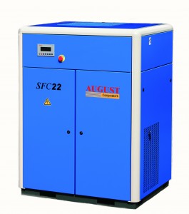 ปั๊มลมสกรู AUGUST 75HP Model : SF55D 75HP
