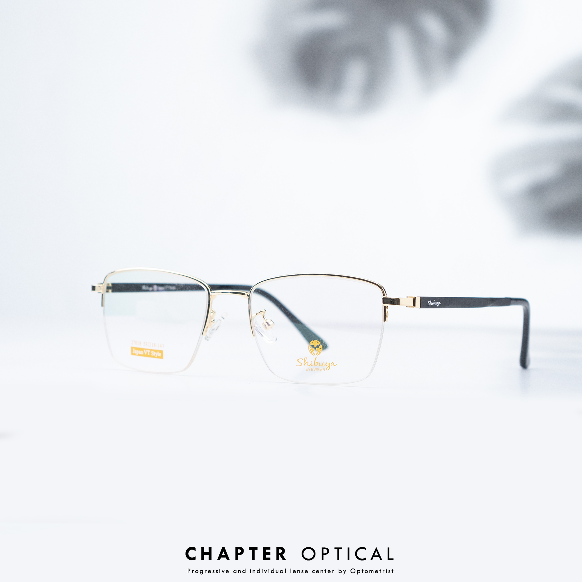 กรอบแว่นแฟชั่น รุ่น 27018 c3 ( พร้อมเลนส์สายต 1990 บาท )