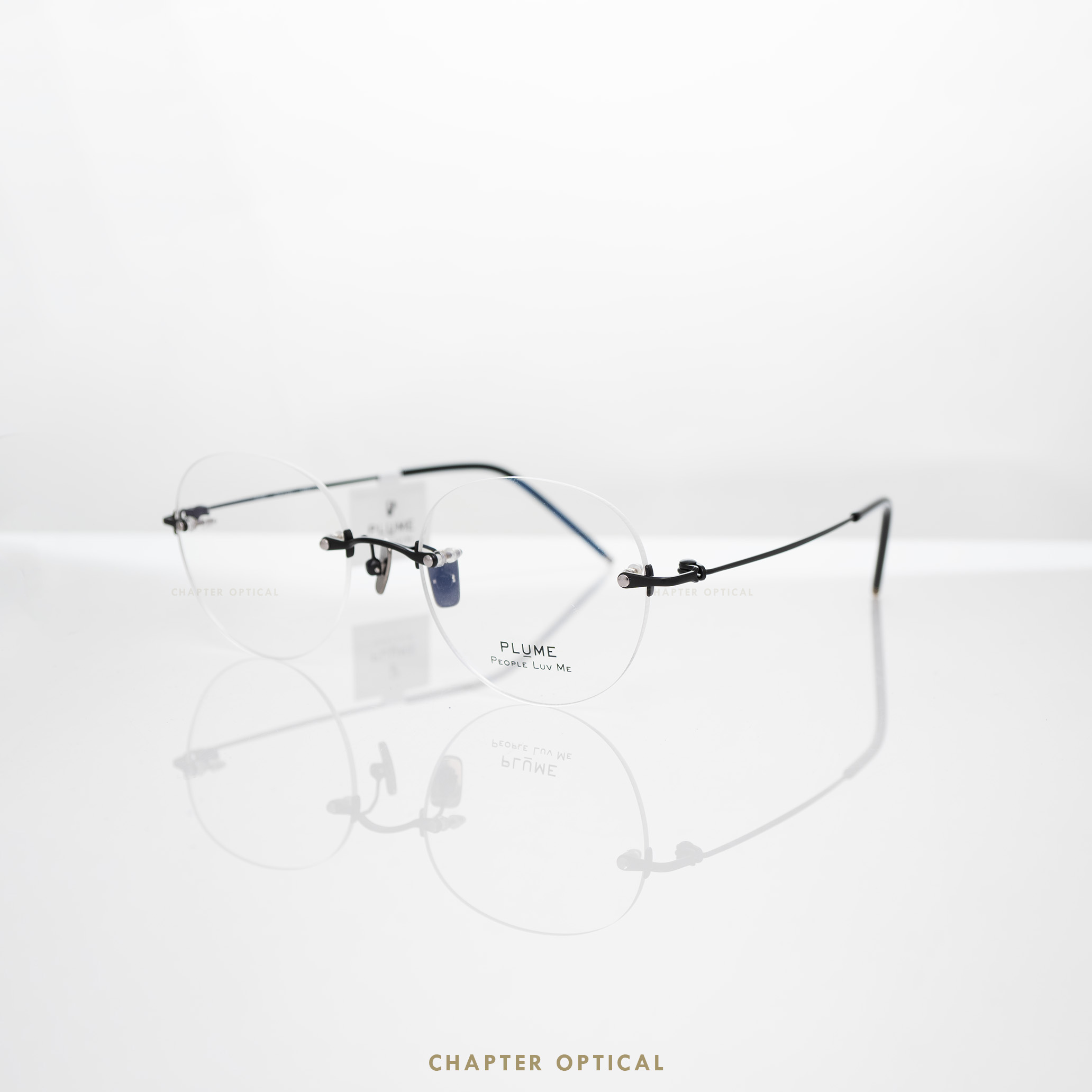 กรอบแว่นตาแบรนด์ PLUME รุ่น P-2976-C1 แบรนด์เกาหลีใต้แท้ สินค้านำเข้า