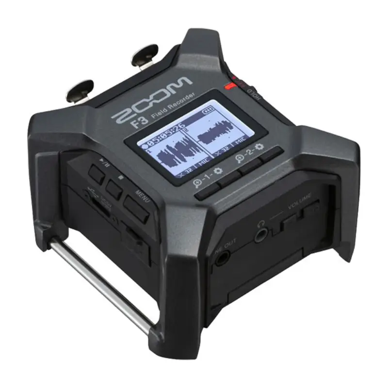 Zoom F3 2-Input / 2-Track Portable Field Recorder