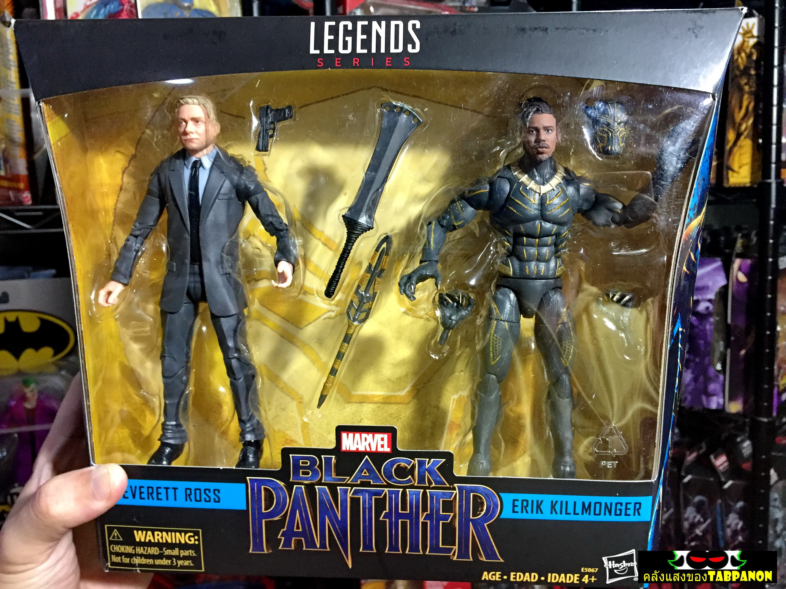 [2018.08] Hasbro Marvel Legends Black Panther Movie Everett Ross & Erik Killmonger 6.5-Inch Action Figure 2-Pack