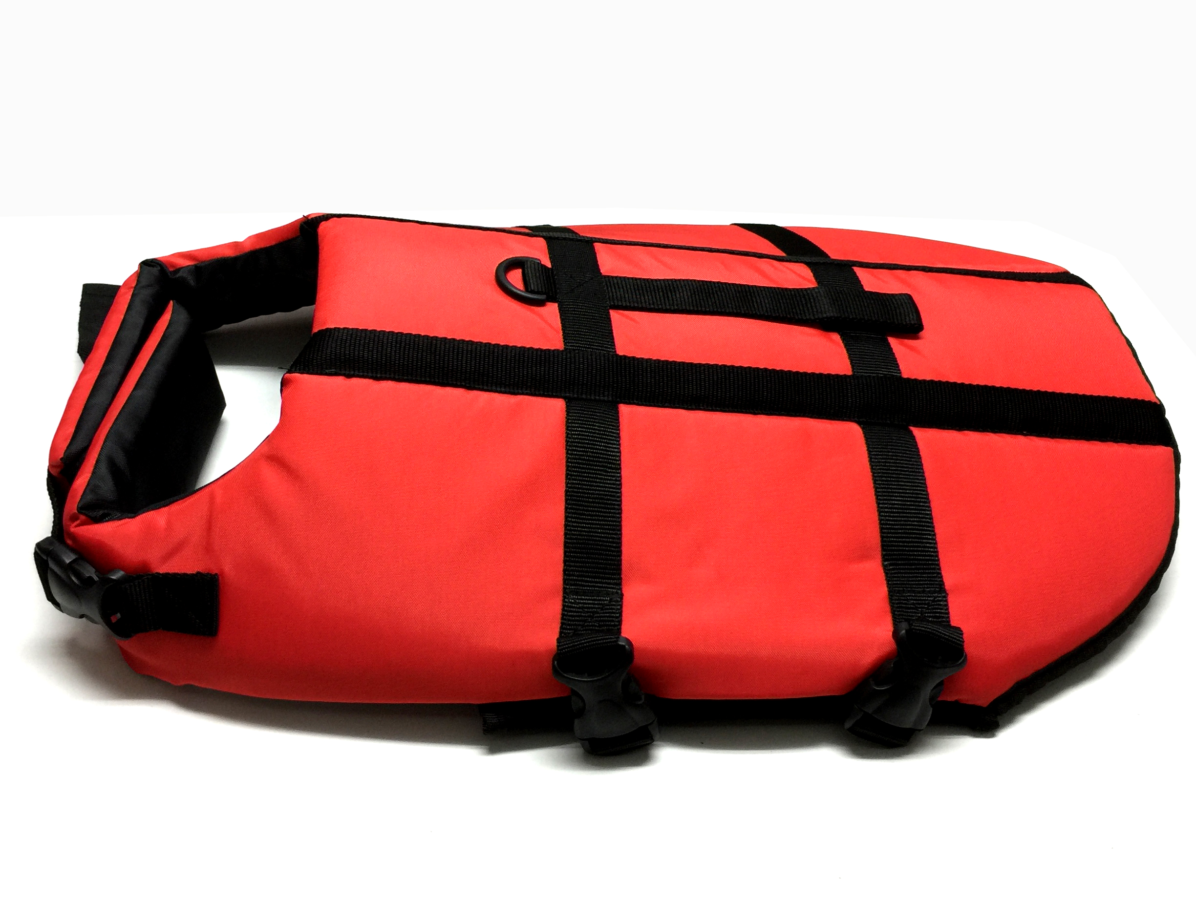 เสื้อชูชีพสำหรับสุนัข สีแดง รับน้ำหนักสูงสุด 35 กก. //No.05