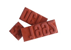 ตัวอักษรยางแบบ M-Lock Ribtype