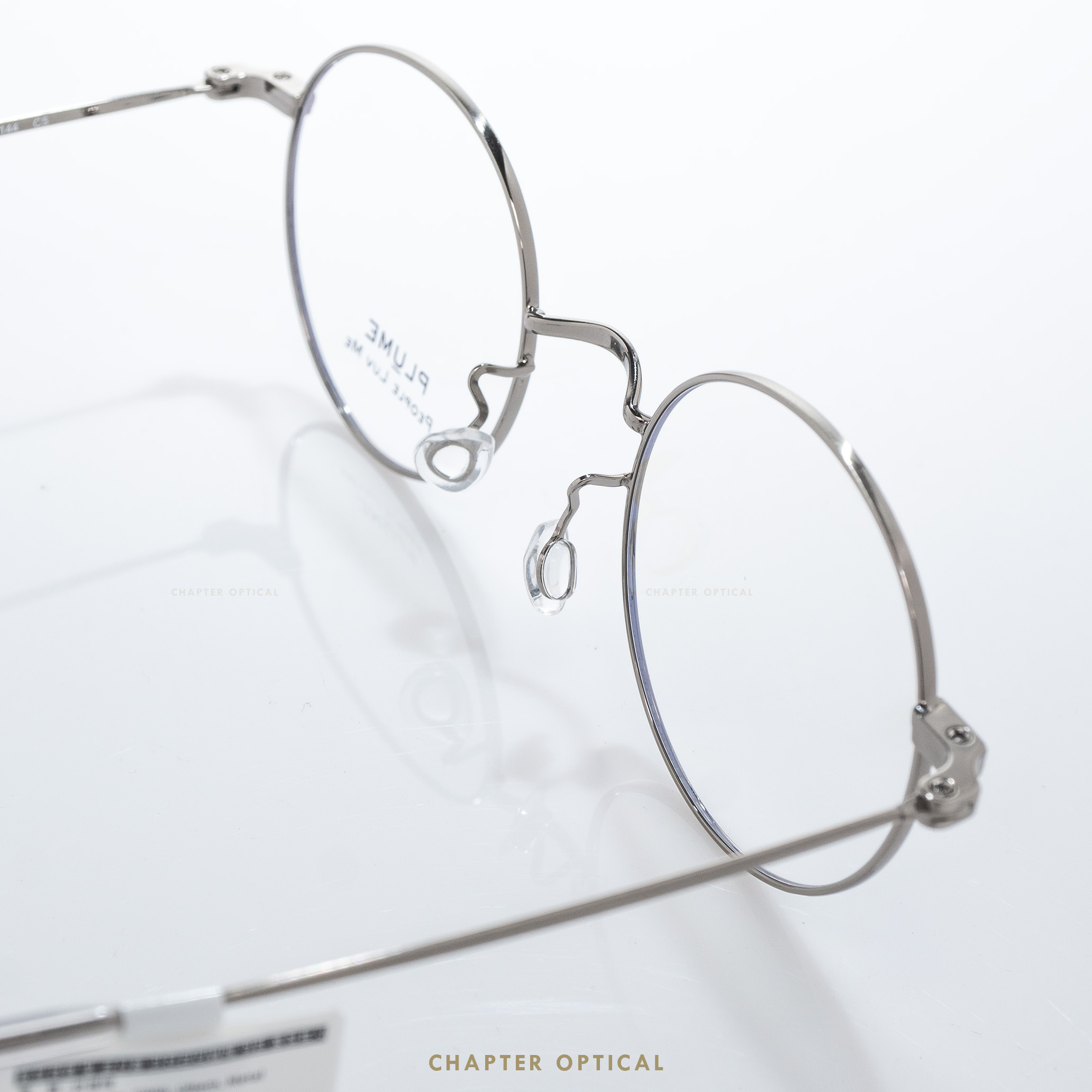 กรอบแว่นตาแบรนด์ PLUME รุ่น P-2880-C5 แบรนด์เกาหลีใต้แท้ สินค้านำเข้า