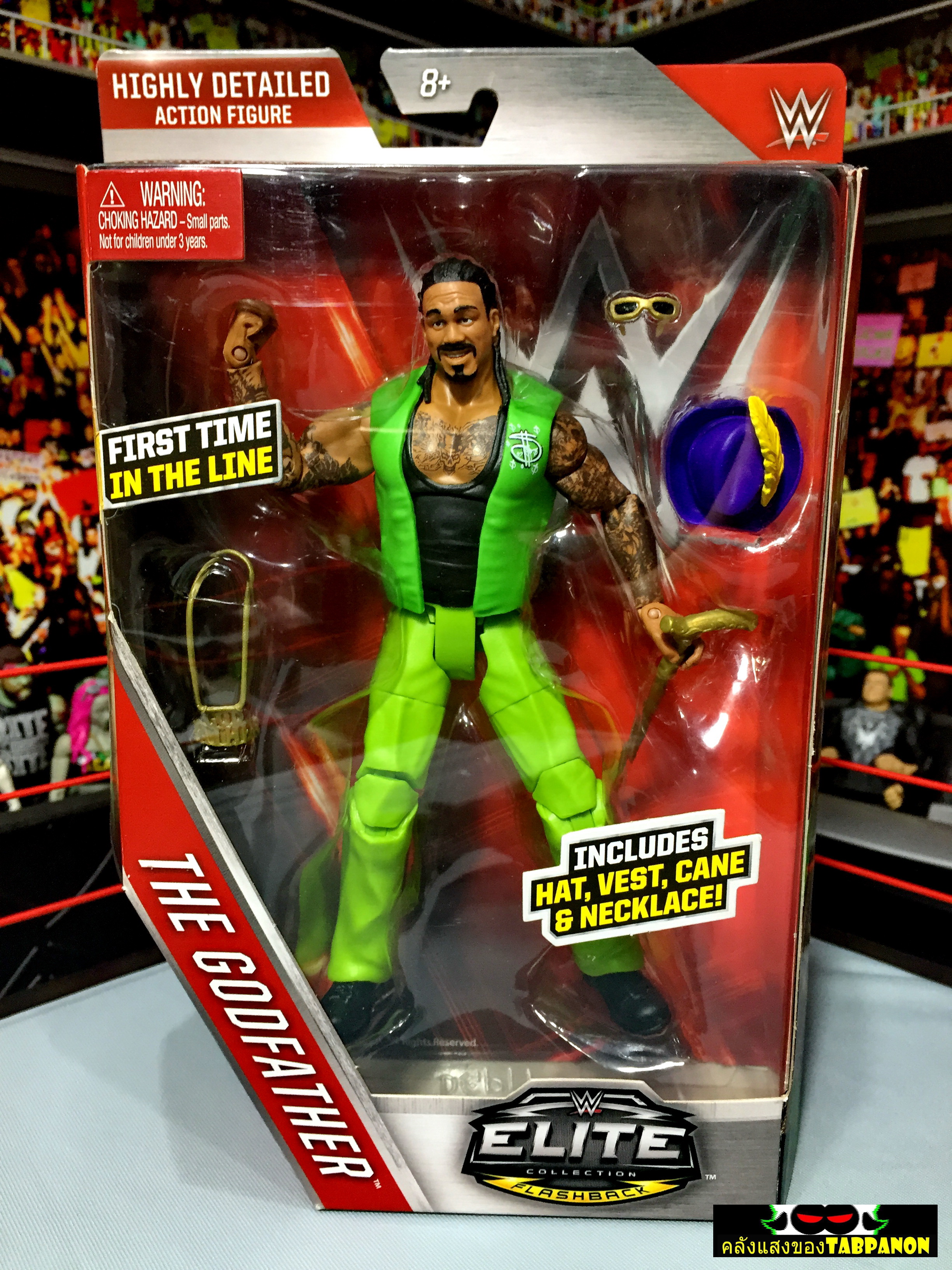 [2015.11] WWE Elite 39 The Godfather 7-Inch Action Figure