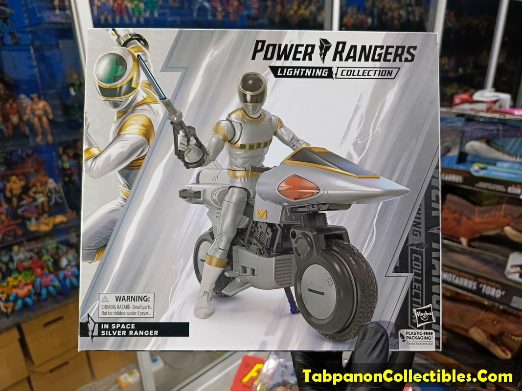 [2023.10] Hasbro Power Rangers Lightning Collection In Space Silver Ranger Deluxe 6-inch Action Figure