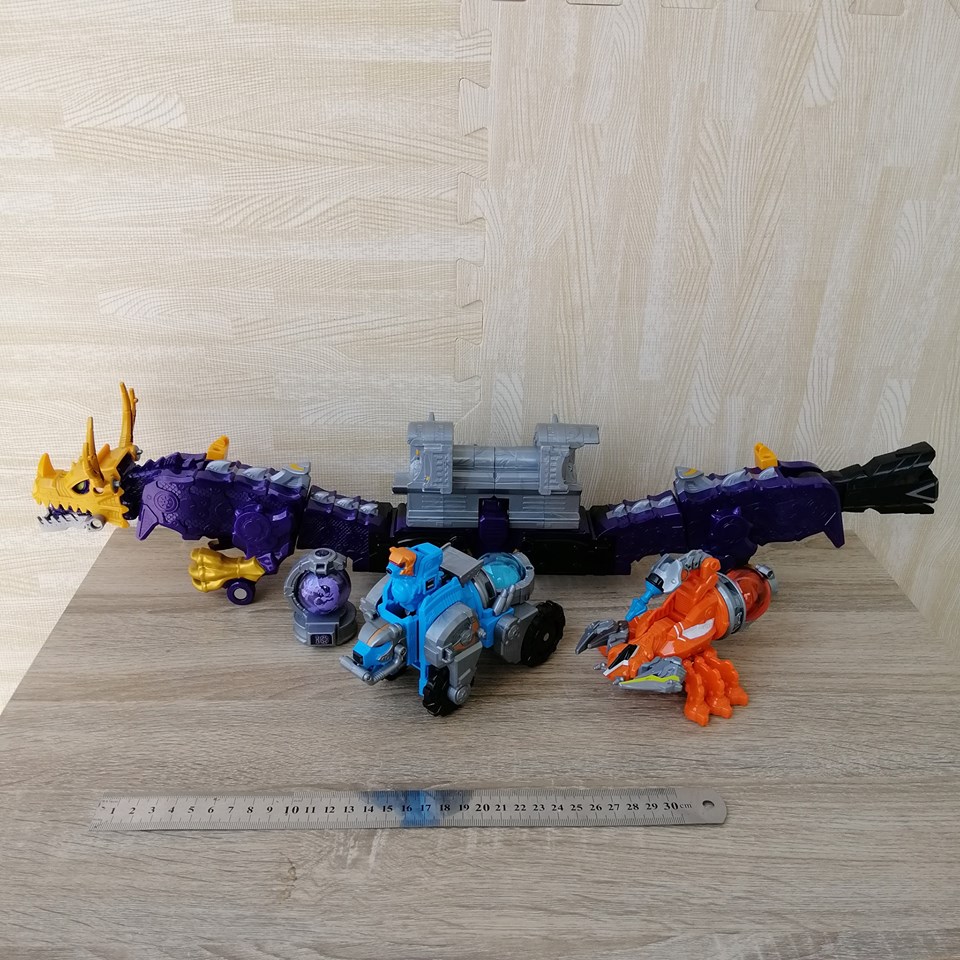 DX Ryuteioh หุ่นยนต์แปลงร่างขบวนการคิวเรนเจอร์ ของแท้จากญี่ปุ่น