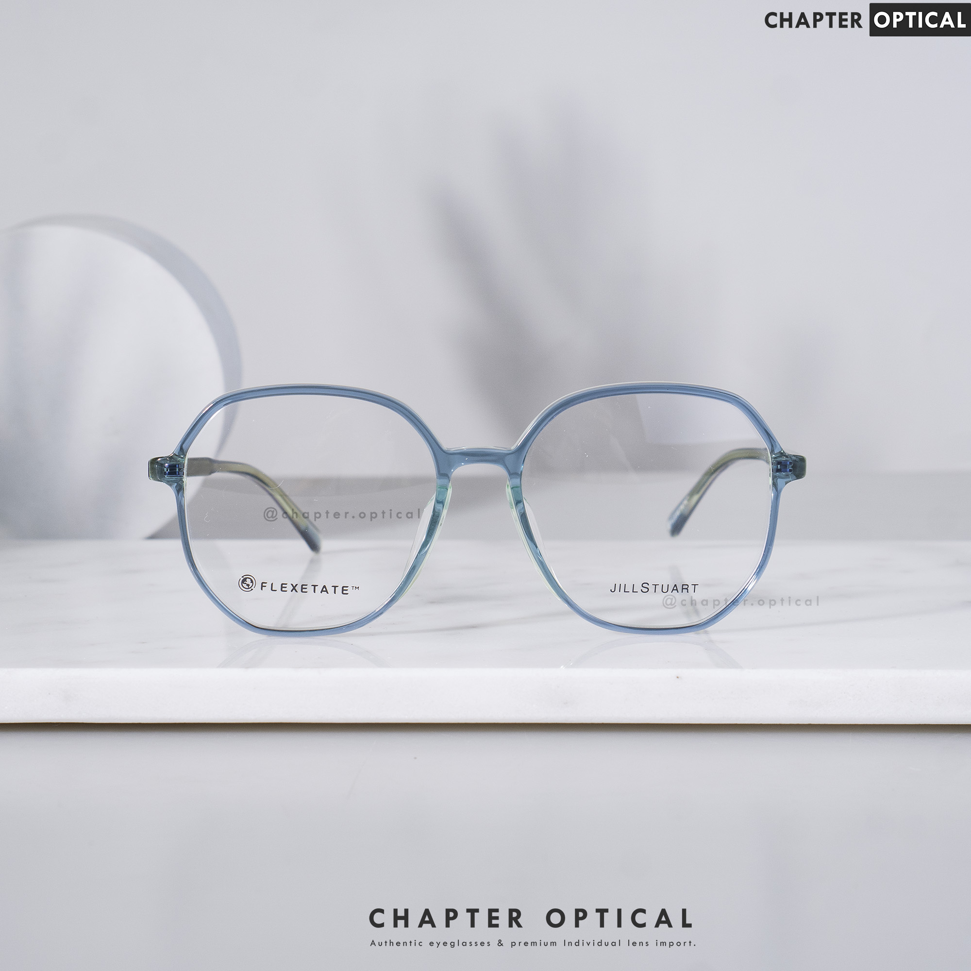 กรอบแว่นตา JILLSTUARTรุ่น Vivid (JL66005-C02) Titanium