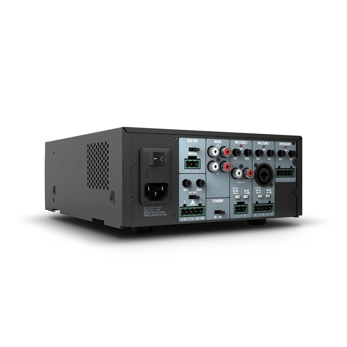 LD Systems รุ่น IMA60 มิกเซอร์แอมป์ 65 วัตต์ 4 โอห์ม และ 100 V / 70 V รับประกันศูนย์ไทย