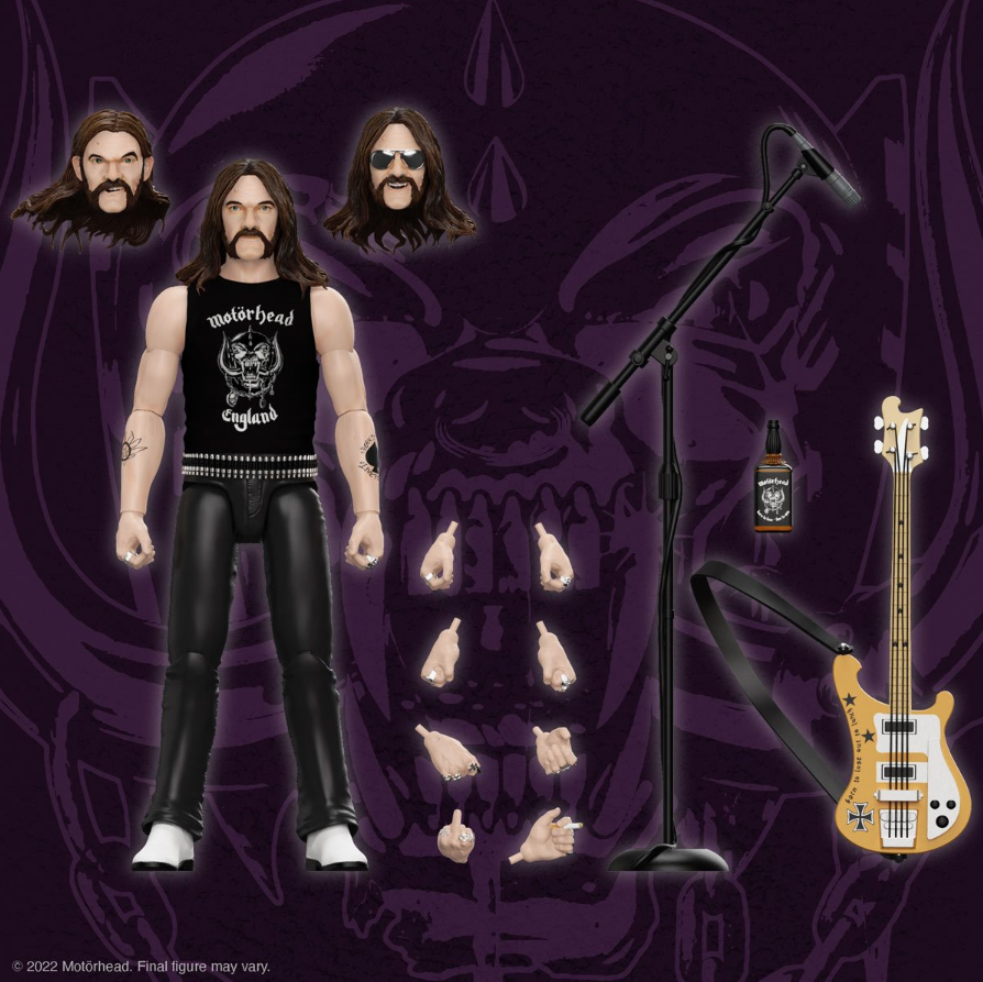 [2023.12] Super7 Motorhead Ultimates Lemmy 7-Inch Action Figure