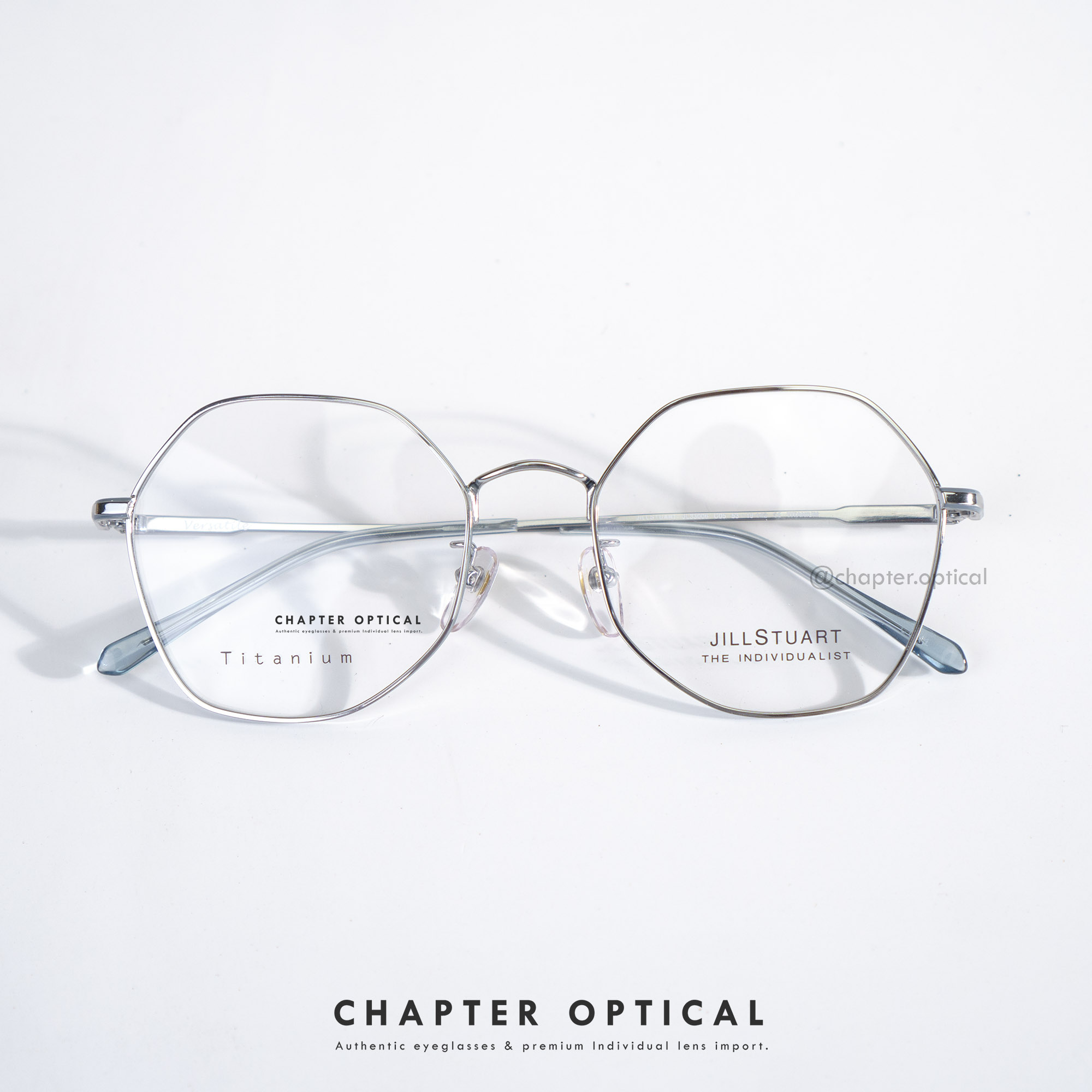 กรอบแว่นตา JILLSTUART รุ่น Versatile (JL33006) สี C05 Titanium