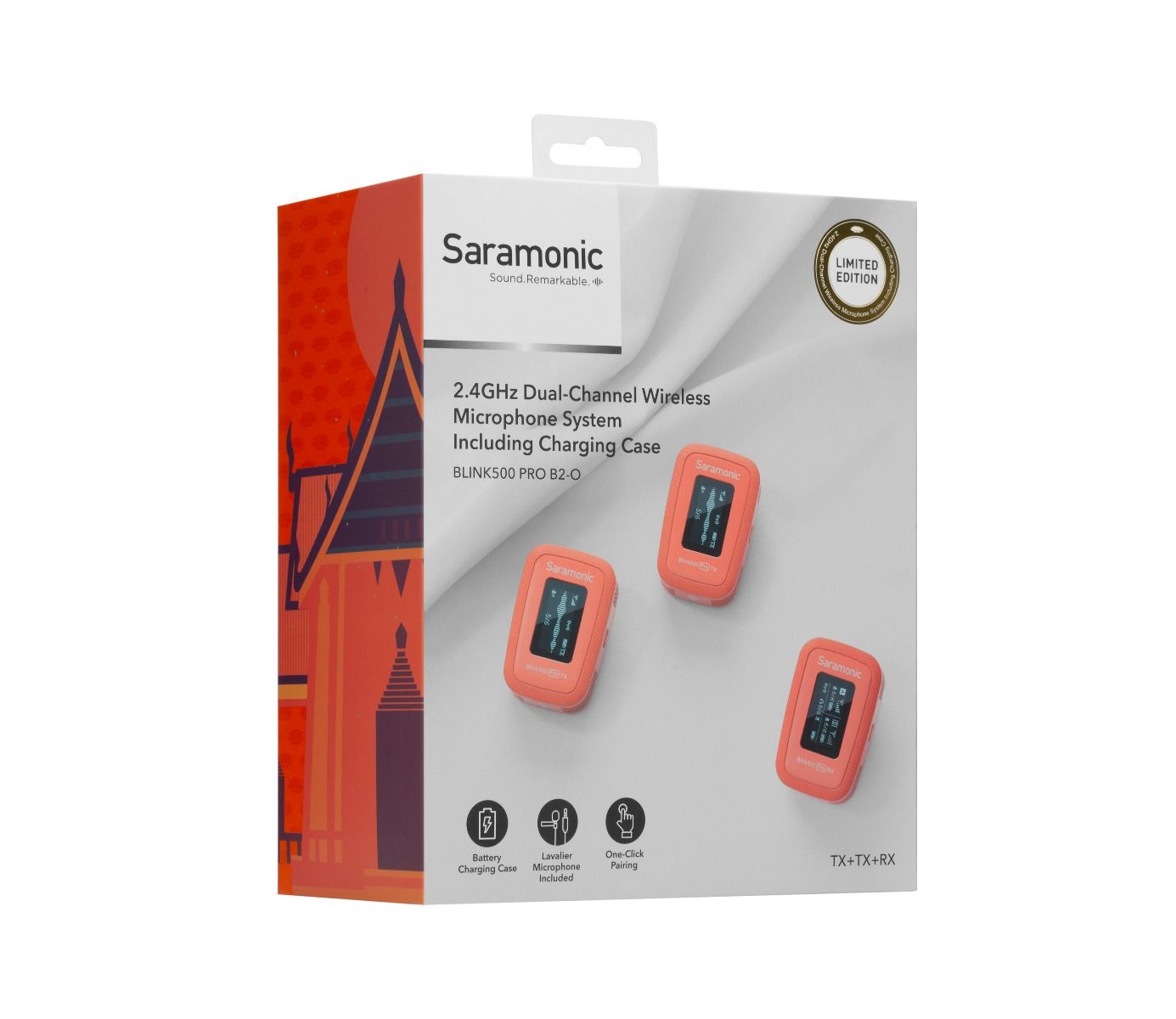 Saramonic-Blink500 Pro B2-O (Orange) | รับประกันศูนย์ 100%
