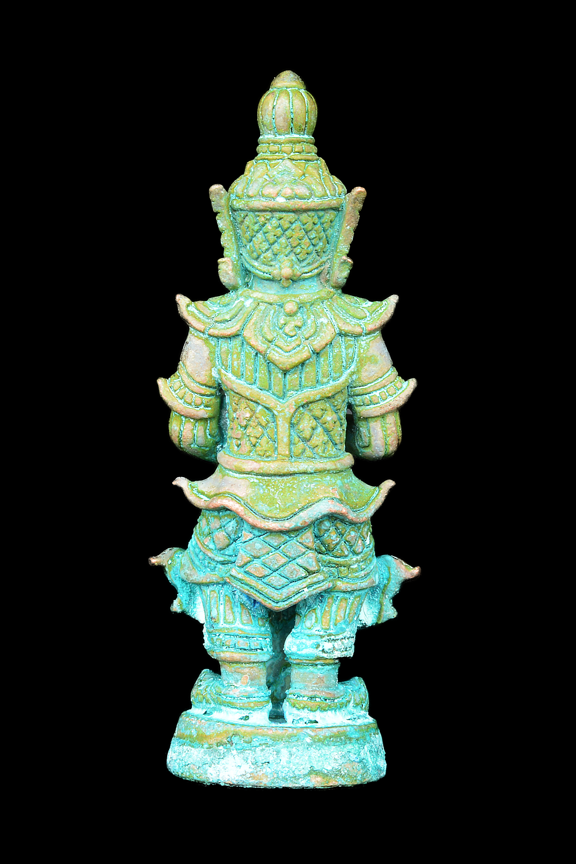 ท้าวเวสสุวรรณบันดาลโชค รุ่นปราฏิหาริย์ 2 บารมีเทพหนุนดวง เนื้อแร่ขวานฟ้า หลวงปู่จันทร์ วัดซับน้อย