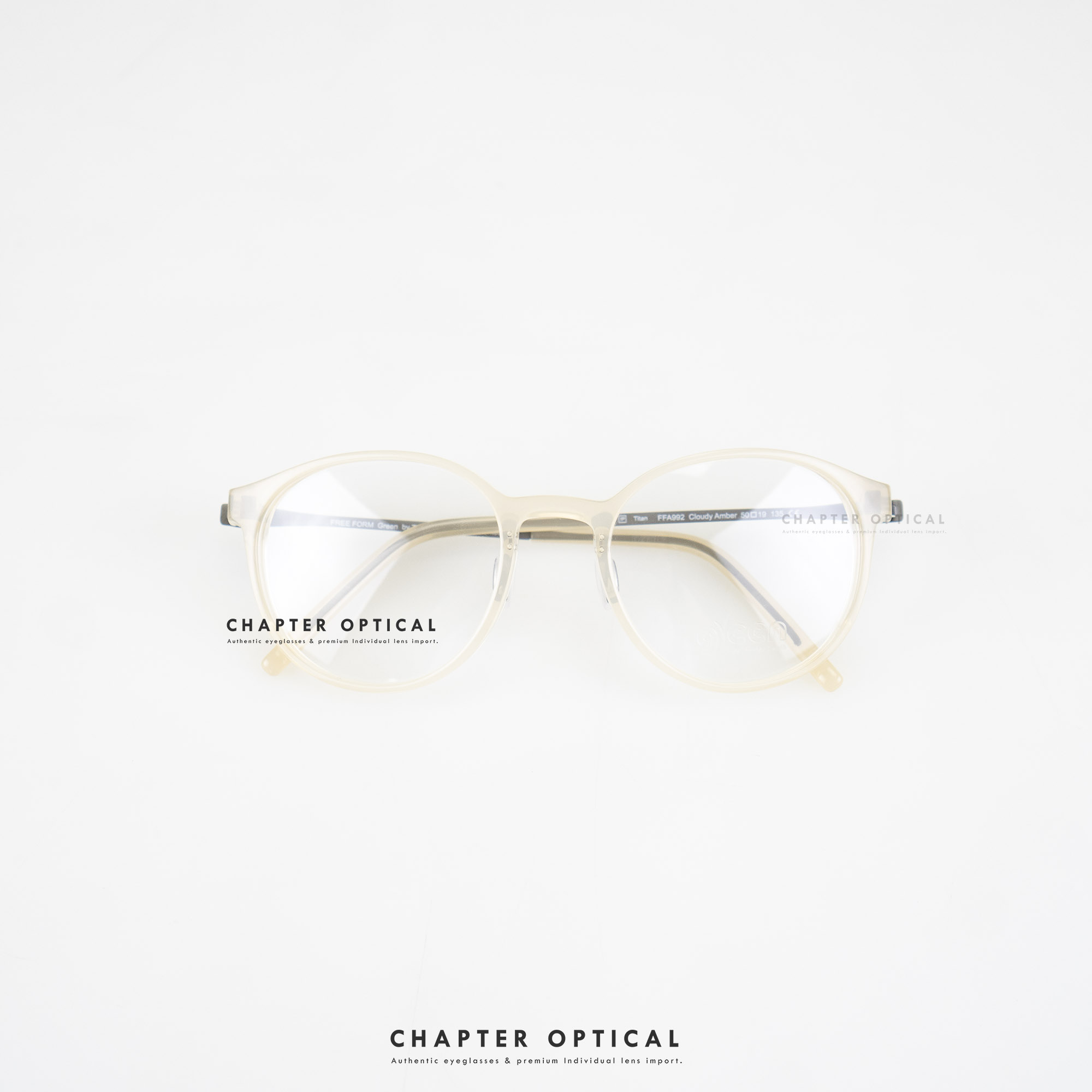 แว่นตาแบรนด์ FREE FORM รุ่น FFA992 Cloudy Amber