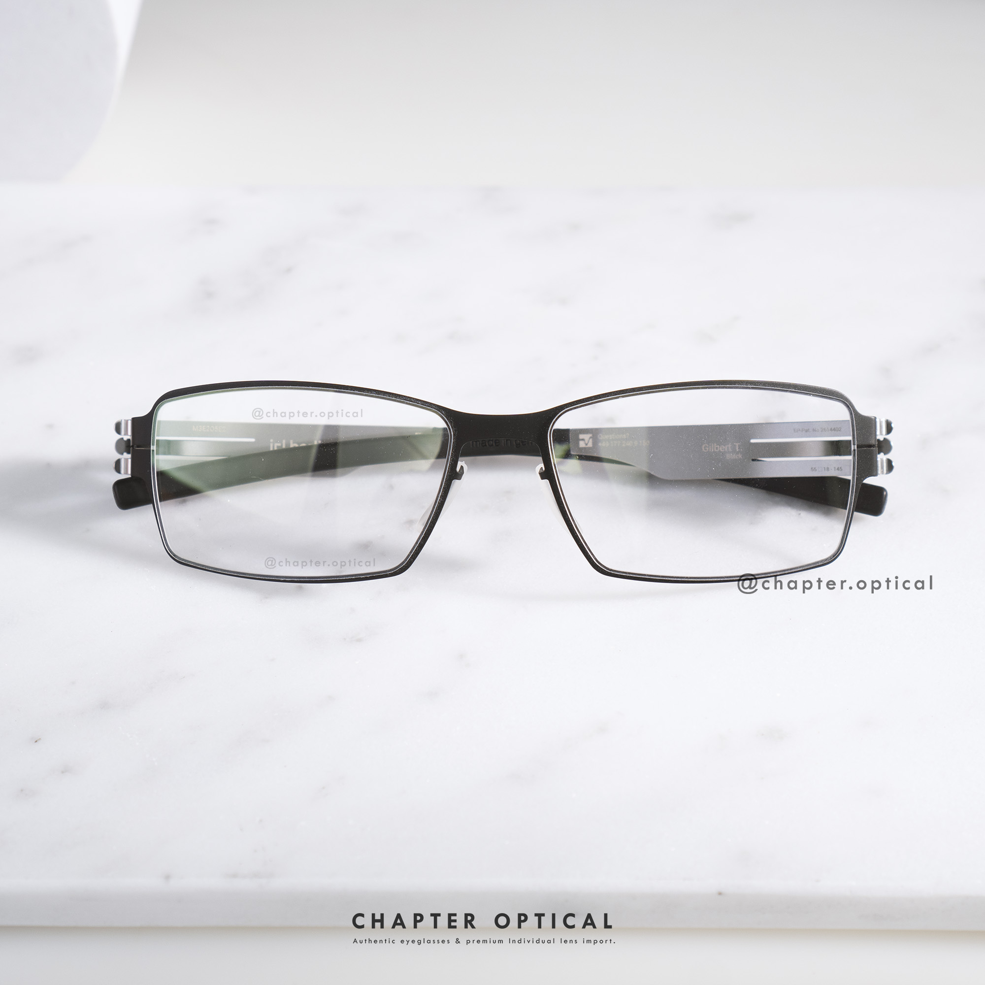 Ic! Berlin | รุ่น Gilbert T. | สี Black