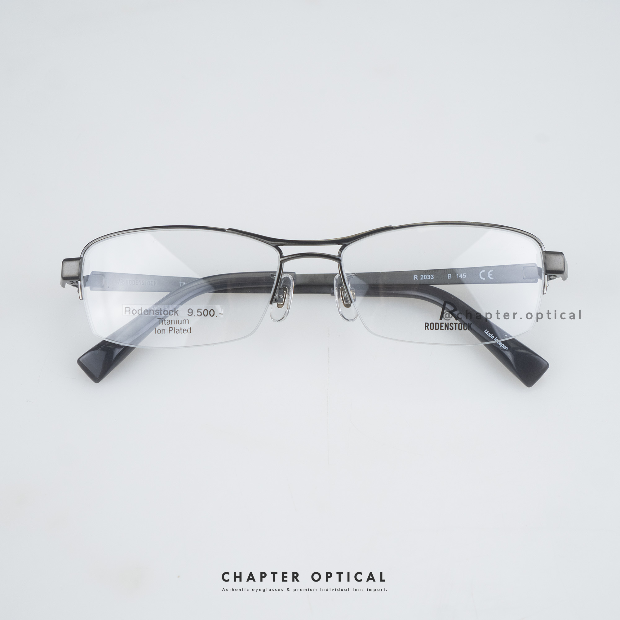 กรอบแว่น Rodenstock | R2033-B-145-Titanium