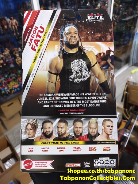 [2025.06] WWE Elite 118 Jacob Fatu Action Figure