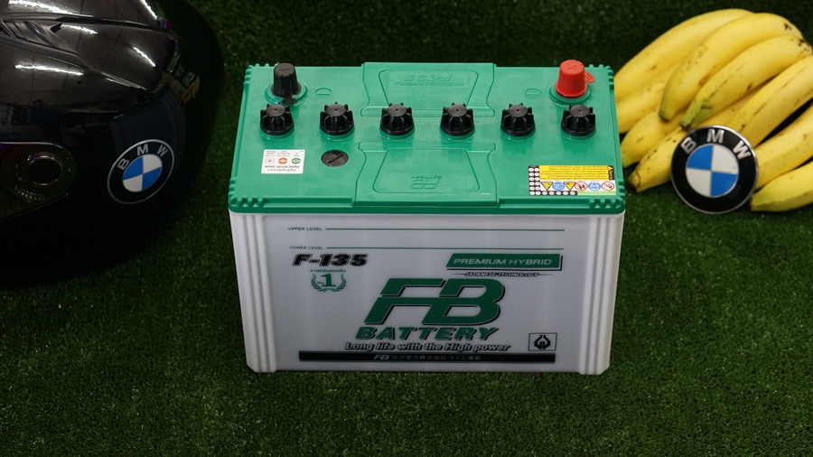 FB HYBRID F135 85AH เครื่องยนต์2500-3000CC