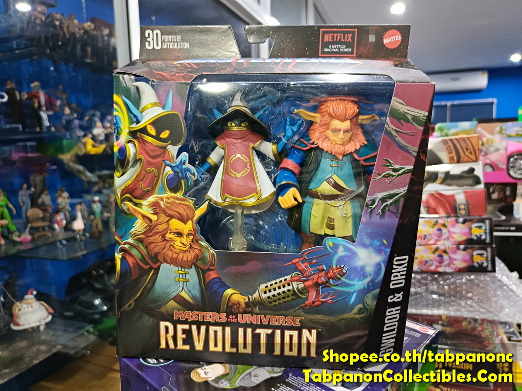 [2024.02] Mattel Masters of The Universe Masterverse Revolution Orko and Gwildor 2-Pack - Exclusive