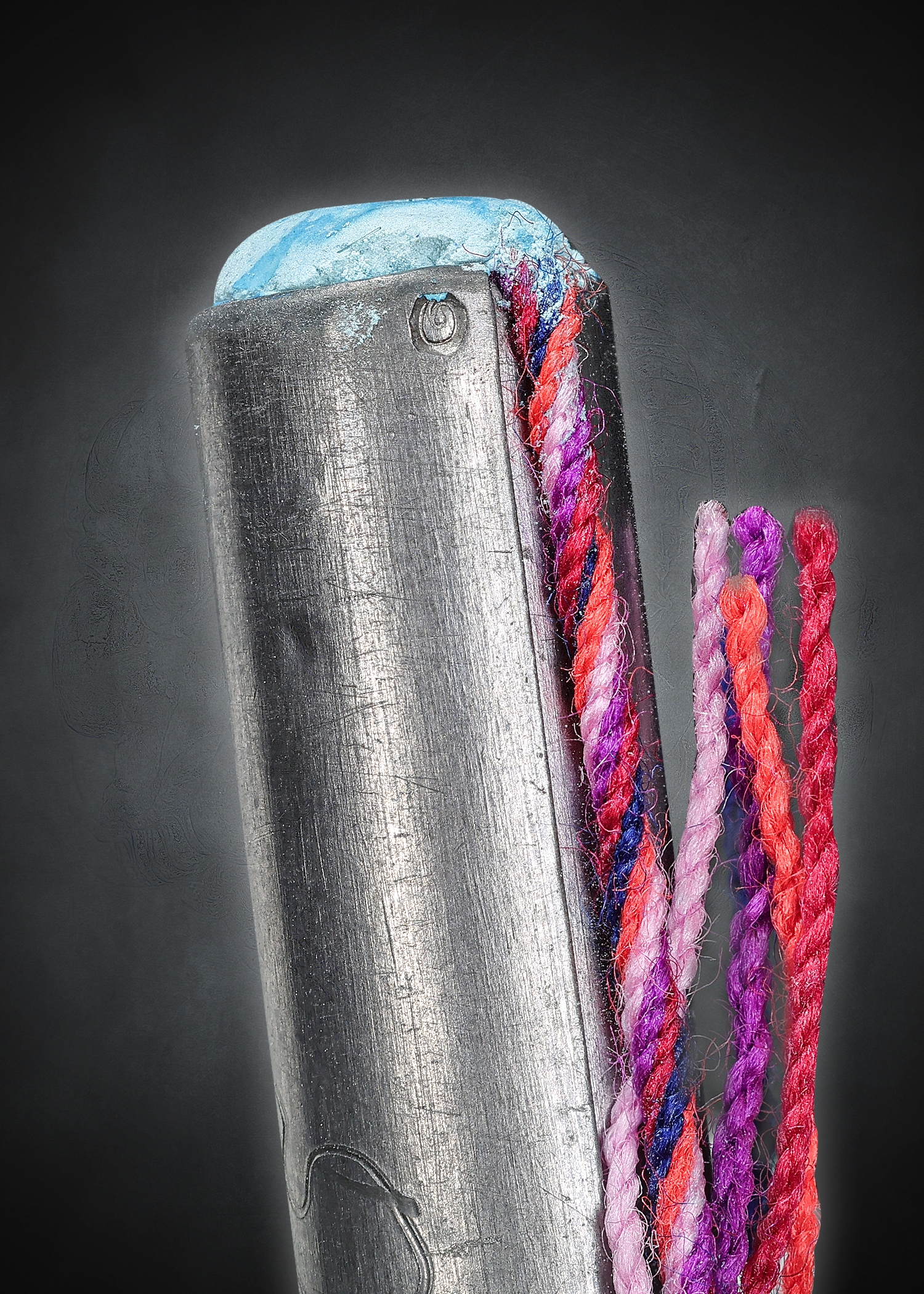 ตะกรุดคู่ชีวิต " ตะกรุดครู " จารยันต์ไตรสรณคมน์ ยันต์ครู หลวงปู่จันทร์ วัดซับน้อย