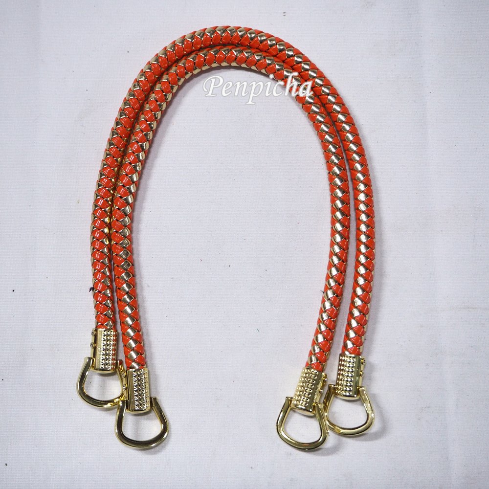 หูเปียยาวห่วงทอง 55 ซม สีส้มทอง