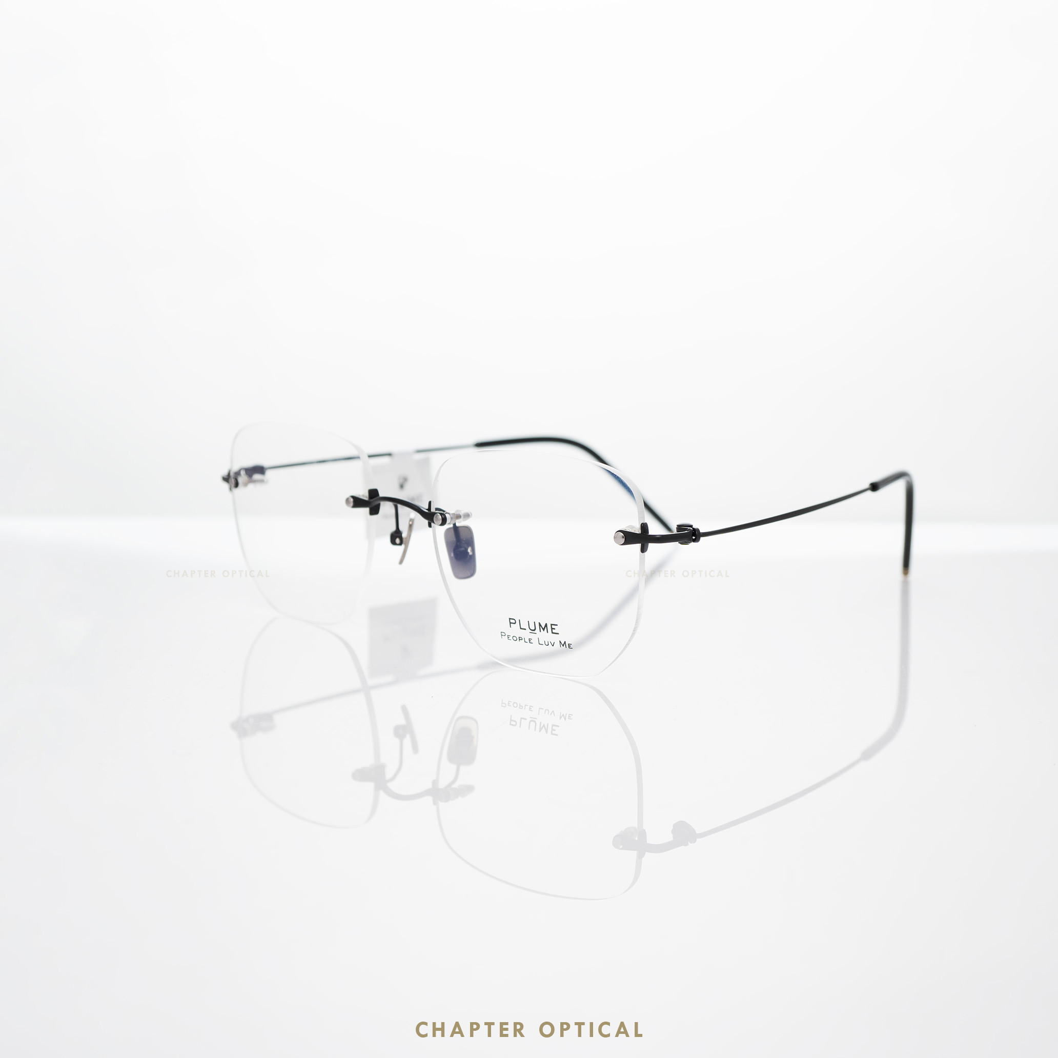 กรอบแว่นตาแบรนด์ PLUME รุ่น P-2978-C1 แบรนด์เกาหลีใต้แท้ สินค้านำเข้า