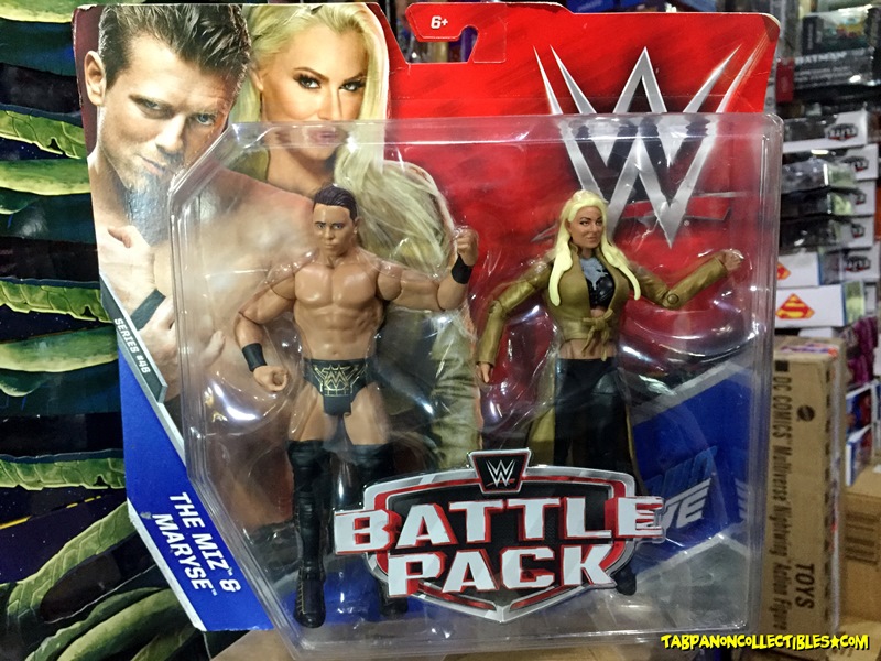 [2017.05] WWE Battle Pack 46 Miz & Maryse 7-Inch Figures
