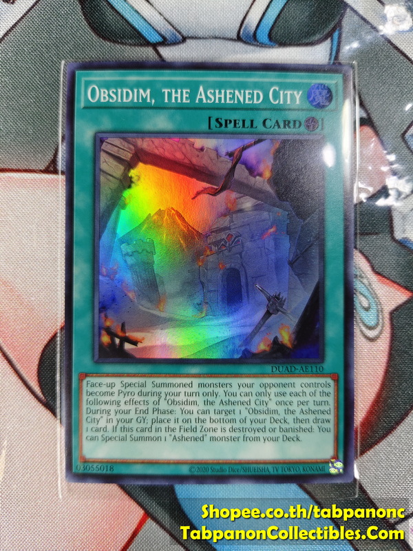 DUAD-AE110 Obsidim, the Ashened City - Super Rare