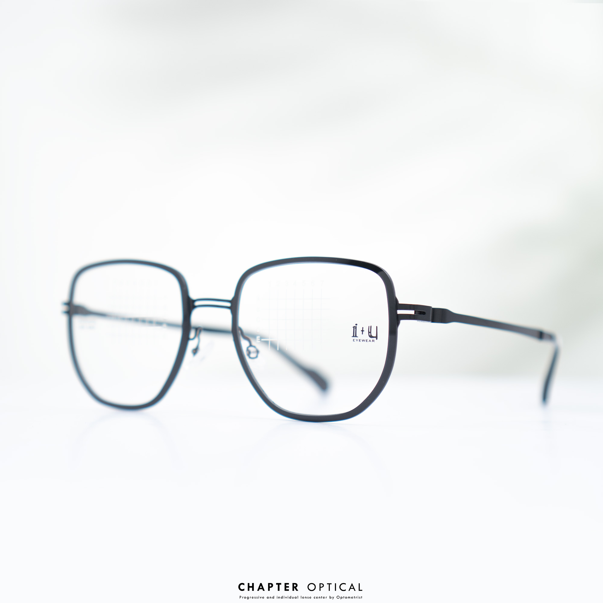 กรอบแว่นตา I+U รุ่น U008-3BKL