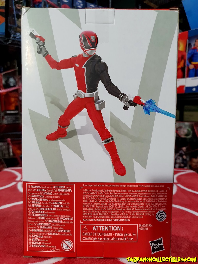 [2020.03] Hasbro Power Rangers Lightning Collection Wave 4 S.P.D. Red Ranger 6-Inch Action Figure