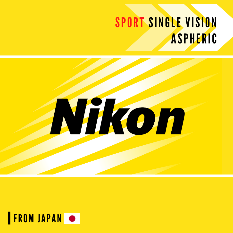 NIKON AS SPORT TINT เลนส์สายตานิคอน สำหรับแว่นกันแดด ใส่เล่นกีฬากลางแจ้ง