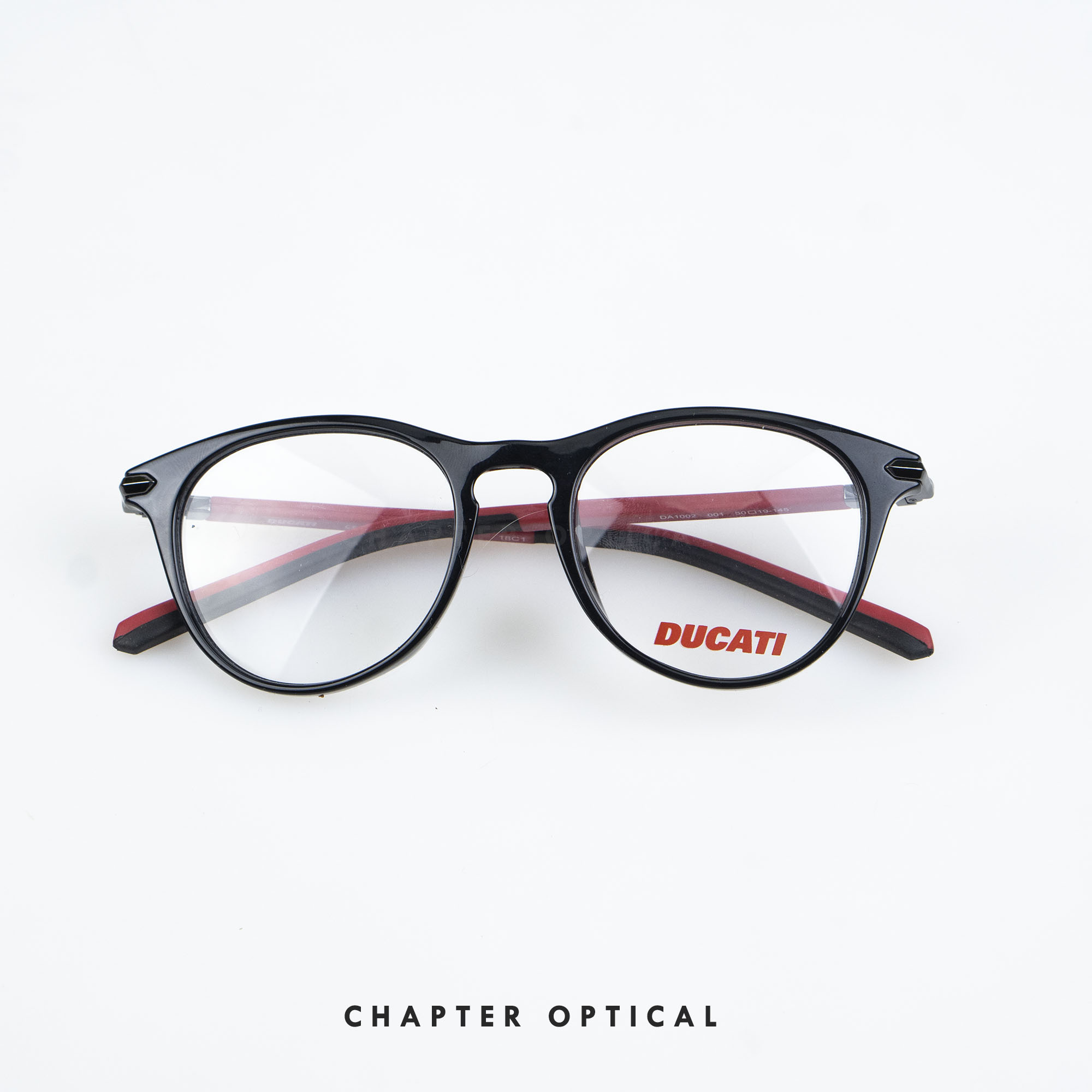 กรอบแว่นทรงหยดน้ำ DUCATI รุ่น DA1002 001 ของแท้